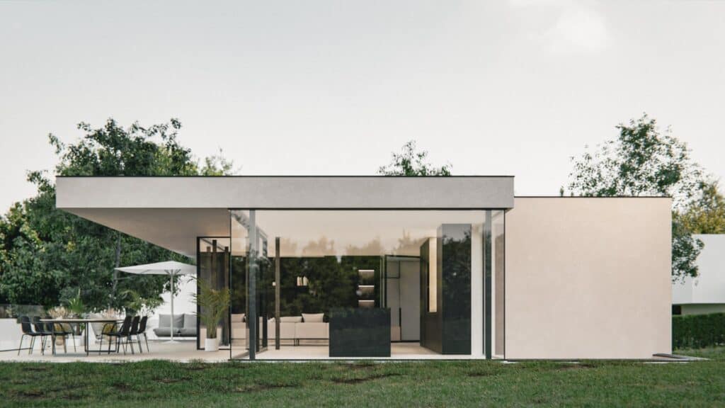 Villabouw met moderne architectuur - Lennik