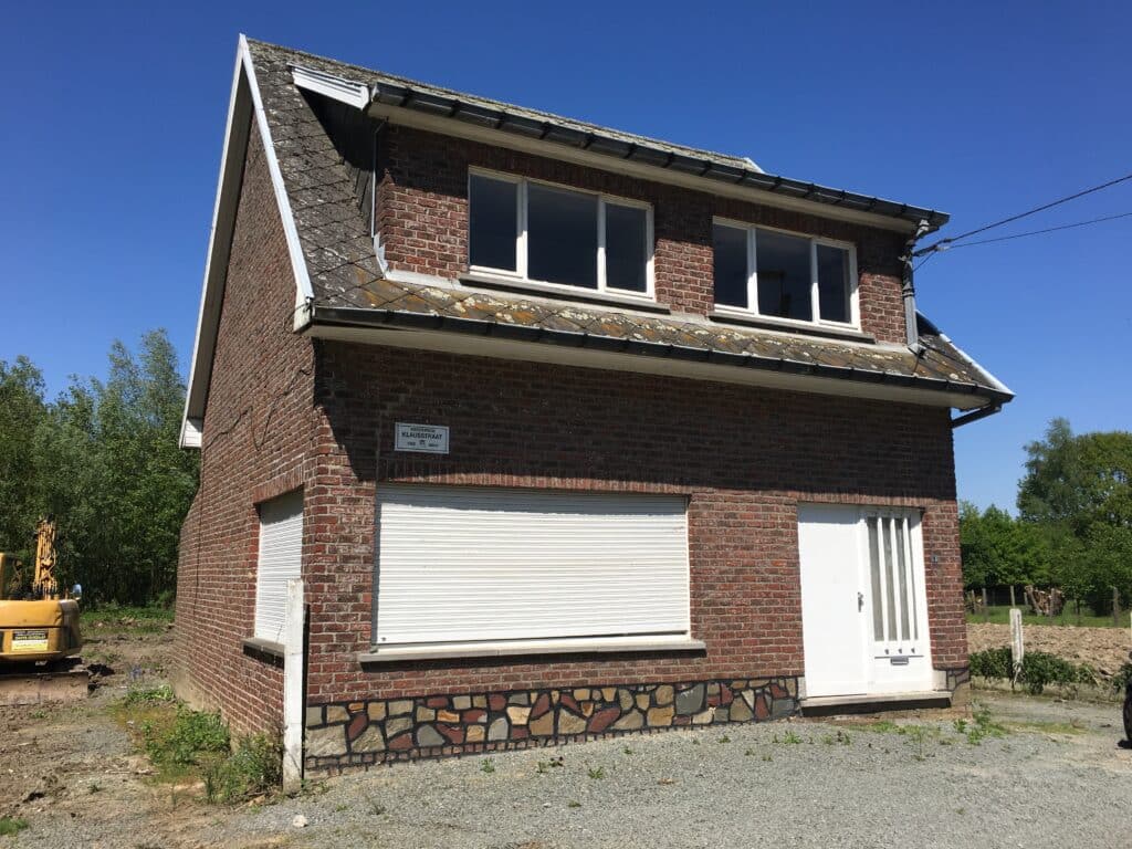 Sloop en heropbouw villa Aalst - toestand voor 1